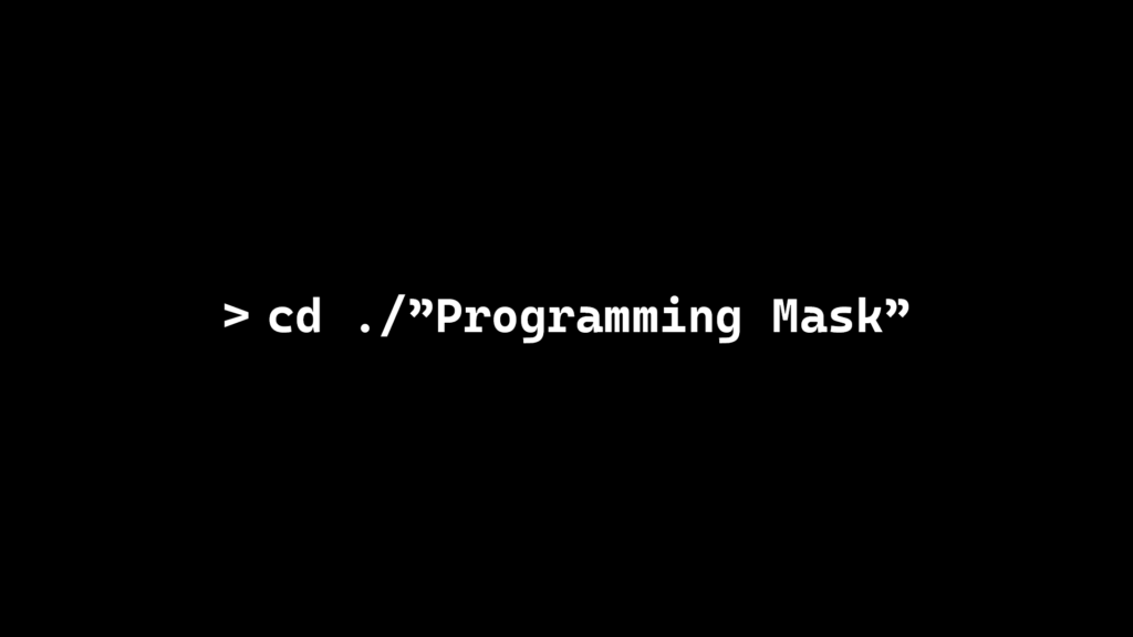 Programming mask, Youtube Channel of Programming MAsk